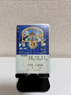 ディズニー リゾートライン フリーきっぷ ミラコスタ 5周年 宿泊者限定 未使用 13ディズニーリゾートライン 5周年 ミラコスタ フリーきっぷ リゾラ