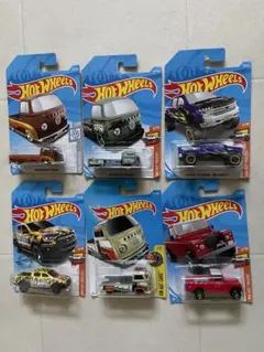 ホットウィール マテル ミニカー Hot Wheels 6台セット