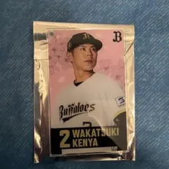 オリックスバファローズ　コロチャレC賞　2 若月健矢　アクリルカード