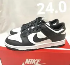 限定一足 GS24.0ナイキダンクローレトロブラック＆ホワイト(パンダダンク