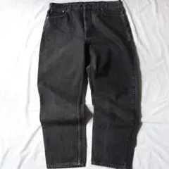 サイズ◎ 90s Levi's 550 ブラック デニムパンツ 後染め usa製