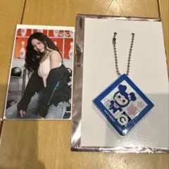 TWICE オフラインくじ　パズルキーホルダー　クリアカード　ツウィ