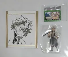 鬼滅の刃★ufotablecafe★不死川実弥・色紙・アクリルスタンド・缶バッチ