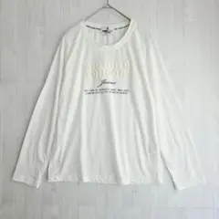 MICHIKO LONDON 長袖Tシャツ M 白 立体ロゴのサムネイル
