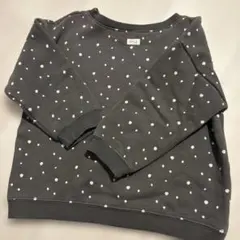 organic zoo ドット柄 トレーナー 2-3y スターダスト