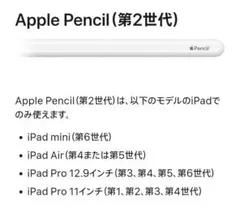 Apple Pencil (第2世代) 本体