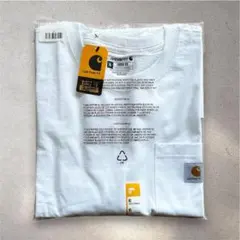 カーハート K87 ポケットTシャツ XL 白 半袖 新品 オーバーサイズ