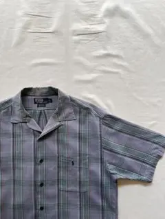 90s polo ラルフローレン CALDWELL チェックシャツ コットン Mのサムネイル
