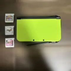 new ニンテンドー3DS LL ライムグリーン 本体　ジャンク
