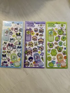 平成はっぴーフォン たまごっち おやじっち みみっち くちぱっち3枚セット