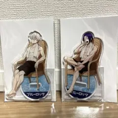 新品 ブルーロック 極楽湯 お風呂ver アクスタ 凪誠士郎 御影玲王