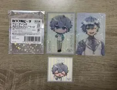 カラフルピーチ　トレーディングクリアカード　クッキーおすそわけシール