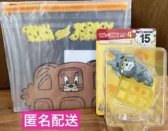 トムとジェリー ハッピーくじ　A賞　15番 フィギュア　D賞フラットポーチ