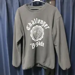 M【CHALLENGER】COLLEGE FLEECE／新品タグ付／送料込