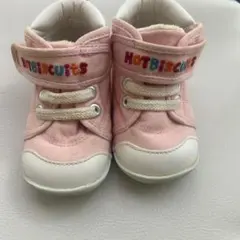 HOT BISCUITS ピンク ベビーシューズ　女の子靴11.5