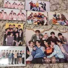 ☆SnowMan　厚紙セット