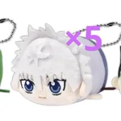 ハンターハンター　ぽてコロ　ぬいぐるみ　人形　にっこりゴン　にっこりキルア HUNTER×HUNTER ぽてコロマスコット 全種＋にっこりキルア - メルカリ