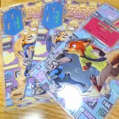 ズートピア ダイソー　アクリルスタンド 3点　ニック　ジュディのサムネイル