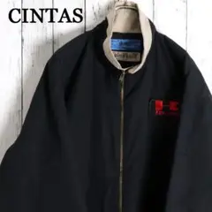 US古着 CINTAS シンタス バイカラー 企業ロゴ KAWASAKI レア
