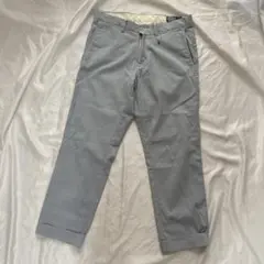 W32ラルフローレンチノパンパンツウール ストライプ