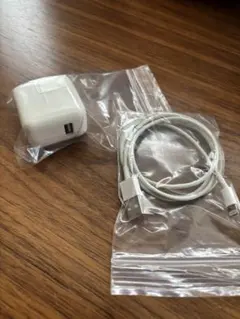 Apple純正USB充電器 Lightningケーブルセット