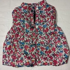Party pick 花柄ベビーベスト 95cm