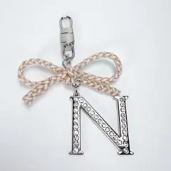 アンテプリマ フィグーラ イニシャル S バッグチャーム シルバー