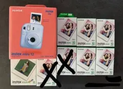FUJIFILM instax mini 12チェキ本体＋フィルム10枚×6箱
