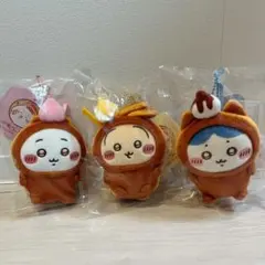ちいかわ小樽店ベビーカステラ マスコット ちいかわ ハチワレ うさぎ 3点セット