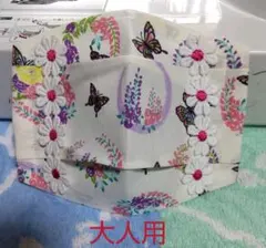 不織布が見えるマスクカバー&インナーマスク大人用