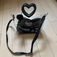 Jenni love ハートハンドル クリアショルダーバッグのサムネイル