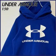 UNDER ARMOUR ビッグロゴ プルオーバーパーカー キッズ 150