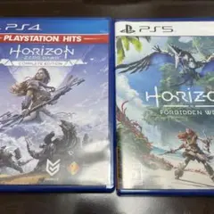 PS5 ホライゾンフォービドゥン ウエスト&ZERO DAWN ２本セット