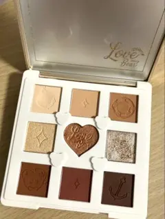 Flower Knows 9色アイシャドウパレット ヘーゼルナッツココア