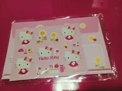 【平成レトロ】ハロー キティ シールと封筒　SANRIO サンリオ
