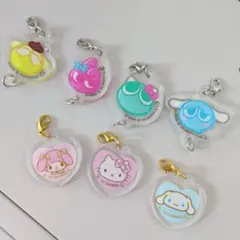 ぷよぷよ サンリオ コラボ アクリルチャーム 3連 - メルカリ