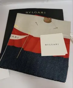 ブルガリ　BVLGARI スカーフ　未使用品　気球 ケース付きのサムネイル