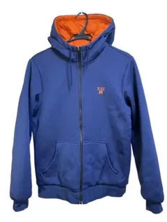 Nike ナイキ フルジップ　リバーシブルダウン　ネイビー/オレンジ Sサイズ