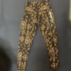 showgirl レギンス クロス柄 ゴールドMサイズ