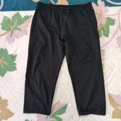 黒ジャージパンツ ウエストゴム付き