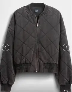 GAP ヴィンテージソフト キルティング ボンバージャケット xl
