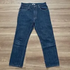 UNIQLO Uセルビッジレギュラーフィットジーンズ69 NAVY/31インチ