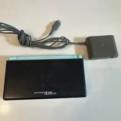 任天堂 DS Lite ミントカバーブラック 　充電器付き