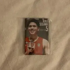 千葉ジェッツ 瀬川琉久 スクエア缶バッジ オンラインくじ