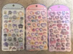 サンリオ コットンパフィーシール