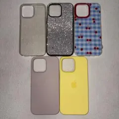 iPhone14promax用 ケース5個セット
