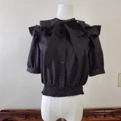 MA＊RS　おリボンタイ　レース　フリル　トップスのサムネイル