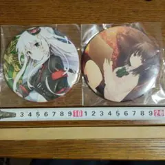 キャラクター缶バッジ 2個セット