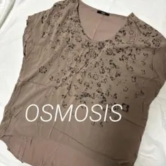 OSMOSIS オズモ おしゃれ 半袖プルオーバー