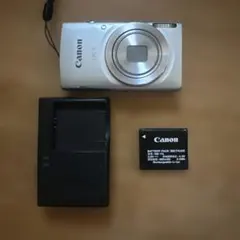 Canon IXY コンパクトデジタルカメラ 本体 充電器 バッテリー付のサムネイル